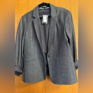 Never worn grey express blazer